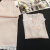 Pijama de tres piezas de manga corta para el verano de 2024, ropa para el hogar, comercio exterior, Caperucita Roja, con sonido de sacudida, explosiones, al por mayor