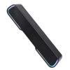 Venta caliente transfronteriza RGB marquesina luminosa mini bully de sonido audio de escritorio tira altavoz bluetooth en stock al por mayor