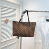 Bolsa Tote da Moda para o Trabalho Feminina 2025 Verão Nova Grande Capacidade Bolsa de Ombro para Trabalho e Aula Bolsa de Mão Grande para Mãe