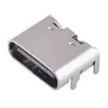 Base tipo C 6 pines carga rápida carga por contacto placa simple especial directo de fábrica USB tipo C hembra