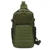 Bolsa de Ombro Multifuncional, Bolsa de Peito Tática, Mochila Transversal Impermeável para Esportes ao Ar Livre Masculinos, Ciclismo, Montanhismo, Bolsa para Iscas de Pesca