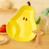 Plato personalizado estilo ins con forma de fruta, plato cerámico dividido creativo y lindo, plato para snacks, plato para dumplings y frutas de uso doméstico