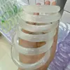Pulseira Macaron Gradiente Pedra Olho de Gato Lua Branca Pulseira Sino Pulseira de Jade Calcedônia Acessórios de Joias Atacado Direto da Fábrica