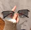 Gafas de celebridad de internet que cambian de color miopía con graduación para hombre Ruan guapo medio marco anti-luz azul montura de gafas lisa estudiantes Alta apariencia moda