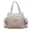 Bolsa Feminina Estilo Novo 2026, Leve e de Alta Qualidade, Bolsa de Ombro Transversal em Tecido Oxford e Nylon, Bolsa Casual e Versátil para o Dia a Dia