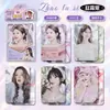 Tarjetas Coleccionables de Porcelana Blanca de Celebridades del Entretenimiento, Tarjetas Fotográficas de Estrellas de Zhang Linghe, Zhou Shen, Bai Lu, Song Yuqi, Ju Jingyi, Regalos del Mismo Estilo