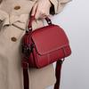 Bolso de Mujer de Piel Genuina 2026, Bolso Redondo Pequeño de Moda, Bolso Popular Tipo Panecillo de Moda, Bolso de Hombro Estilo Coreano, Bolso Cruzado