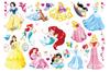 Tatuaje Temporal de Pegatina de Dibujos Animados de la Princesa Sirena Cenicienta Fiesta de Cumpleaños Infantil Niña Transferencia al Agua Tatuaje Desechable
