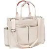 Bolsa Tote de Lona Grande Feminina Amazon Bolsa Transversal para Laptop Bolsa de Mãe Bolsa de Mão Diária Bolsa Transversal