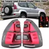 Adequado para Toyota Prado 2003-2009 Fj120 Modificado Lanternas Traseiras 2700 Lanternas Traseiras Modificadas