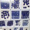 Cultivo em Laboratório de Safira 1-3 Quilates Redonda Gota d'Água Amor Formato Especial Tirafa Cultivo de Tesouro Cor Azul Real