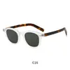 Gafas de Sol Oversize de Moda con Remaches, Varilla Plana, Protección UV, para Conducir y Ciclismo, Propionato TR, Gafas de Sol con Varilla Insertada