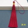 Pingente de Borla Dupla Cor 16cm de Comprimento Pingente de Borla Plaqueta Prensada Dinastia Han Antiga Pingente DIY Fabricante de Borla Atacado