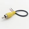 Yi Gao línea macho RCA línea hembra RCA línea RCA de un solo cabezal línea de audio con cabezal de loto línea AV de un solo cabezal arnés para coche