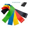 Conjunto de Cinco Peças de Elásticos de Resistência TPE para Agachamentos, Elevação de Glúteos, Exercícios para Pernas, Modelagem de Braços, Forma Corporal Perfeita, Elásticos de Resistência para Yoga, Laços Elásticos