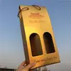 Caja de Regalo de Vino Tinto Bolsa de Empaque para Vino Tinto Bolsa de Vino Tinto Bolsa de Regalo Portátil Individual y Doble Caja de Vino Tinto Caja de Licor Disponible