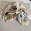 Pinza para Cola de Caballo con Estampado de Leopardo Retro Coreano Pinza para el Cabello Estilo Dulce y Fresco Lazo Pinza de Tiburón con Pedrería