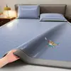 Nuevo Tapete Refrigerante de Seda de Hielo Jacquard Antibacterial y Anti-Ácaros 5A, Amigable con la Piel, Plegable, Adecuado para Uso en Dormitorio, Lavable