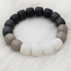 Pulsera de color degradado de explosiones alrededor del dedo pulsera suave hielo a través pulsera rosa joyería de placa para estudiante para enviar joyería a novias