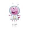 Globo de película de aluminio de la serie Peppa Pig, cohete espacial, remo, globo de George, arreglo de cumpleaños, globo de película de aluminio