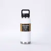 Termo Espacial Transfronterizo Acero Inoxidable 304 Taza Térmica Deportiva para Exteriores de Gran Capacidad Botella de Agua Portátil al Vacío para Coche