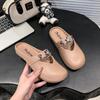 Informales, Cómodos, Versátiles, Modernos, Estilo Hada Dulce, Zapatos Birkenstock Resistentes al Desgaste, Pantuflas Cerradas para Mujer para Exteriores, Nuevo Modelo 2025
