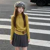 Top de Principios de Otoño para Niñas Nuevo Estilo 2026 Camiseta Versátil de Manga Larga para Niños Se Ve Bien en las Niñas Se Puede Usar Afuera Camisa de Capa Base de Felpa