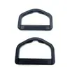 Hebilla Reforzada en Forma de D, Anilla en D Semisemicircular de Plástico, Hebilla de Conexión para Correa de Bolsa y Mochila, En Stock para Envío 24H Transfronterizo