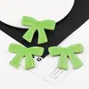 Corazón Girly Cableado Estéreo Cuero PU Lazo DIY Colgante para Bolso Hecho a Mano Materiales Decorativos Accesorios Pequeños