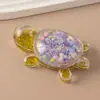 Nuevos Adornos Creativos de Tortuga de Arena Movediza de Tendencia en Tiktok, Caja Ciega del Mismo Estilo, Venta al por Mayor de Regalos de Mercado Nocturno, Atracción Magnética
