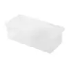 Caixa de armazenamento de lápis, caixa de papelaria transparente de grande capacidade, porta-lápis para lápis de cor, giz de cera infantis, estojo para lápis de desenho e esboço