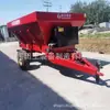 Trator com 8 Rodas de Tração Quadrada e Carro de Fertilizante, Máquina de Espalhar Esterco de Vaca e Ovelha, Caminhão de Esterco, Caminhão Grande para Esterco Animal