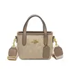2026 Verano Nuevo Modelo Vintage Transfronterizo Gama Alta Retro Bolso de Hombro Cruzado Bolso Tote Cesta para Mujer