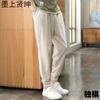Pantalones de Lino hasta el Tobillo para Hombre Marca de Moda Verano Delgados 2023 Nueva Moda Versátiles Pierna Suelta Algodón y Lino Pantalones Casuales