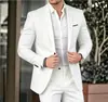 Comércio Exterior Conjunto de Terno Elegante Masculino Cor Sólida Alto Padrão Temperamento Banquete Vestido de Noite Slim Fit Calças de Terno da Moda Masculino