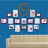 Reloj de pared creativo DIY, reloj de pared con pegatinas, una generación de reloj de pared con decoración digital tridimensional silencioso