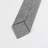 Ropa formal para hombre para trabajo profesional novio de boda coreana artístico estilo académico simple azul gris 6cm atado a mano
