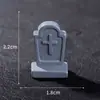 Accesorios de Decoración de Halloween y Pascua para Micropaisaje Momia Calavera Conejo Casa Mágica Fantasma Calabaza Adornos Pequeños
