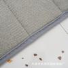 Fabricantes transfronterizos en stock alfombrilla de suelo de forro polar de coral acolchada a rayas para puerta de baño alfombrilla de suelo absorbente alfombrilla antideslizante para baño