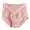 [Conjunto independente] nova cueca de cintura alta em favo de mel para barriga, algodão com grafeno na virilha, modeladora de corpo, calcinha para quadril