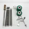 Accesorios para Máquina de Soldar Iron Man V-13 Máquina de Sellado Térmico Rueda de Goma Tubo de Calentamiento Cable Sensor de Temperatura Eje de Rueda de Alambre Boquilla de Pistola Ruedas Accesorios
