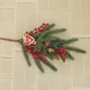 Agulhas de Pinheiro Artificiais com Toque Realista, Exclusivamente para Decorações de Natal, Feitas de Plástico Artificial PE, para Uso Doméstico, Natal