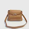 Bolso Tejido Nuevo Andiamo Transfronterizo de Moda Unisex Bolso Grande con Lazo de Figura de Ocho Hebilla Plateada Solapa Bolso de Hombro Único Cruzado