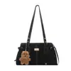 Bolsa de Axila de Moda de Estilo Nuevo para Otoño e Invierno Transfronteriza, Estilo Coreano, Bolso de Hombro Sencillo, Bolso Tote de Mano de Gran Capacidad, Lujo Ligero