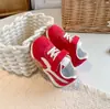 Tênis Esportivo Feminino 2026 Tênis Cortez Vermelho Solado Macio Antiderrapante Velcro Versátil Respirável Casual Novo Estilo Tendência Comf