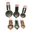 Anel de Plástico 40 Malha 304 Filtro com Alça Escorredor de Orelha Única Frito Macarrão de Dumpling Colher para Pesca de Água Rs-4889