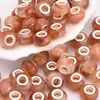 Panjia Beads Joias DIY Donut Colorido Grande Furo Contas Soltas Pulseira DIY Contas de Resina Acrílica Atacado