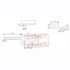 Micro Bodi 5V12V24V interruptor universal pasivo de inducción magnética sensor táctil magnético interruptor de proximidad SF186RD