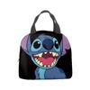 Bolsa de almuerzo Stitch de tela Oxford con dibujos animados, bolsa para conservar el calor, bolsa de aluminio para picnic, bolsa de almuerzo portátil