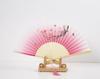 Abanico Sonrisa Estilo Antiguo Abanico Área Escénica Abanico Estilo Antiguo para Mujer Puede Emitir Facturas Abanico Plegable Accesorios Hanfu Abanico Plegable Estilo Chino